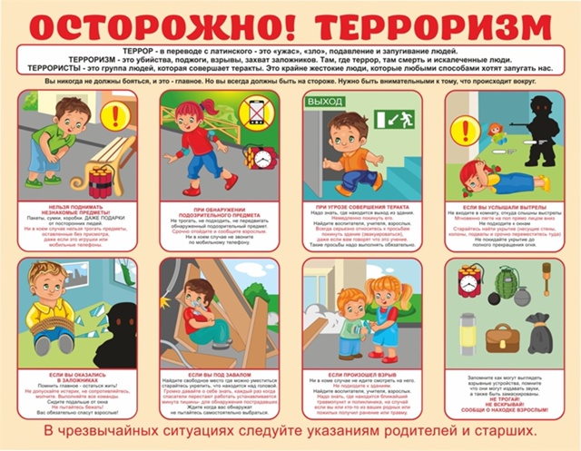 ПАМЯТКА ДЛЯ ОБУЧАЮЩИХСЯ ПО АНТИТЕРРОРИСТИЧЕСКОЙ БЕЗОПАСНОСТИ.